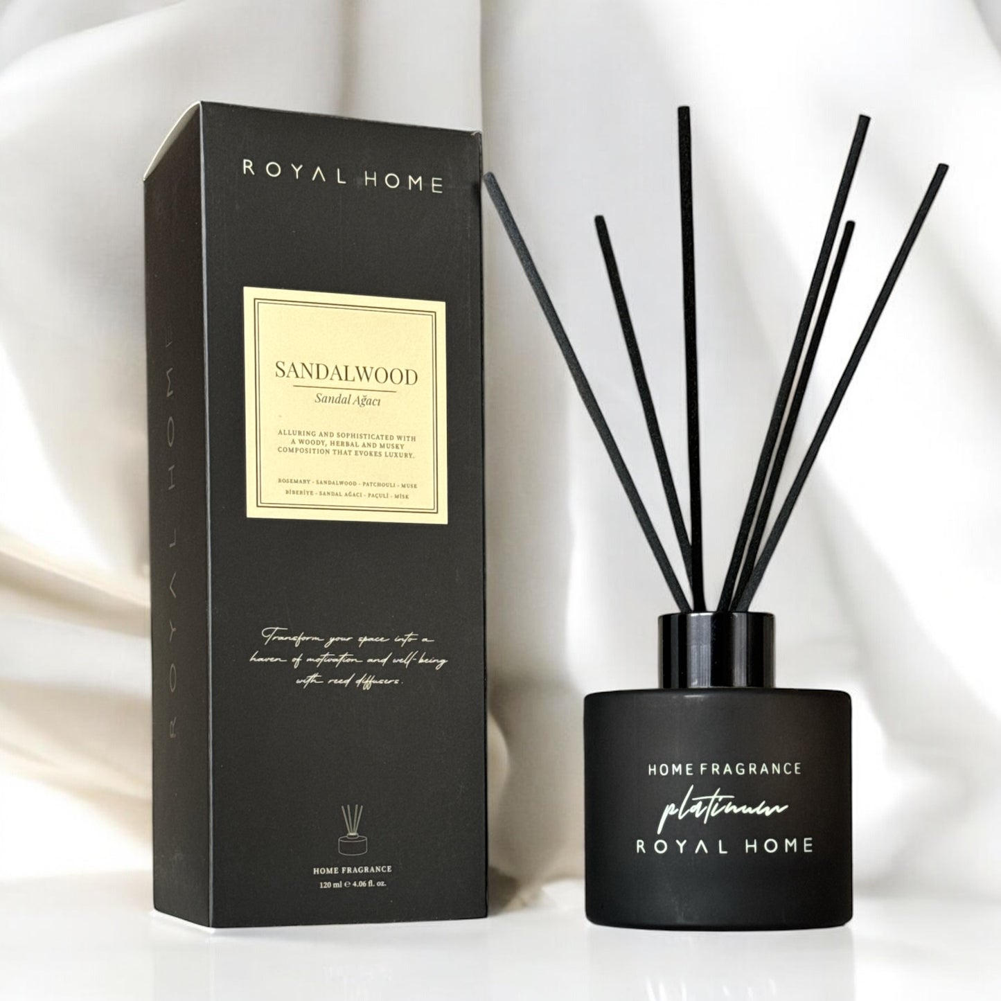 Royal Home Duftstäbchen-Diffuser Sandalwood von Royal Platinum bei Duftroom